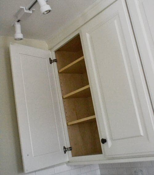 36-inch double-door wall kitchen cabinet