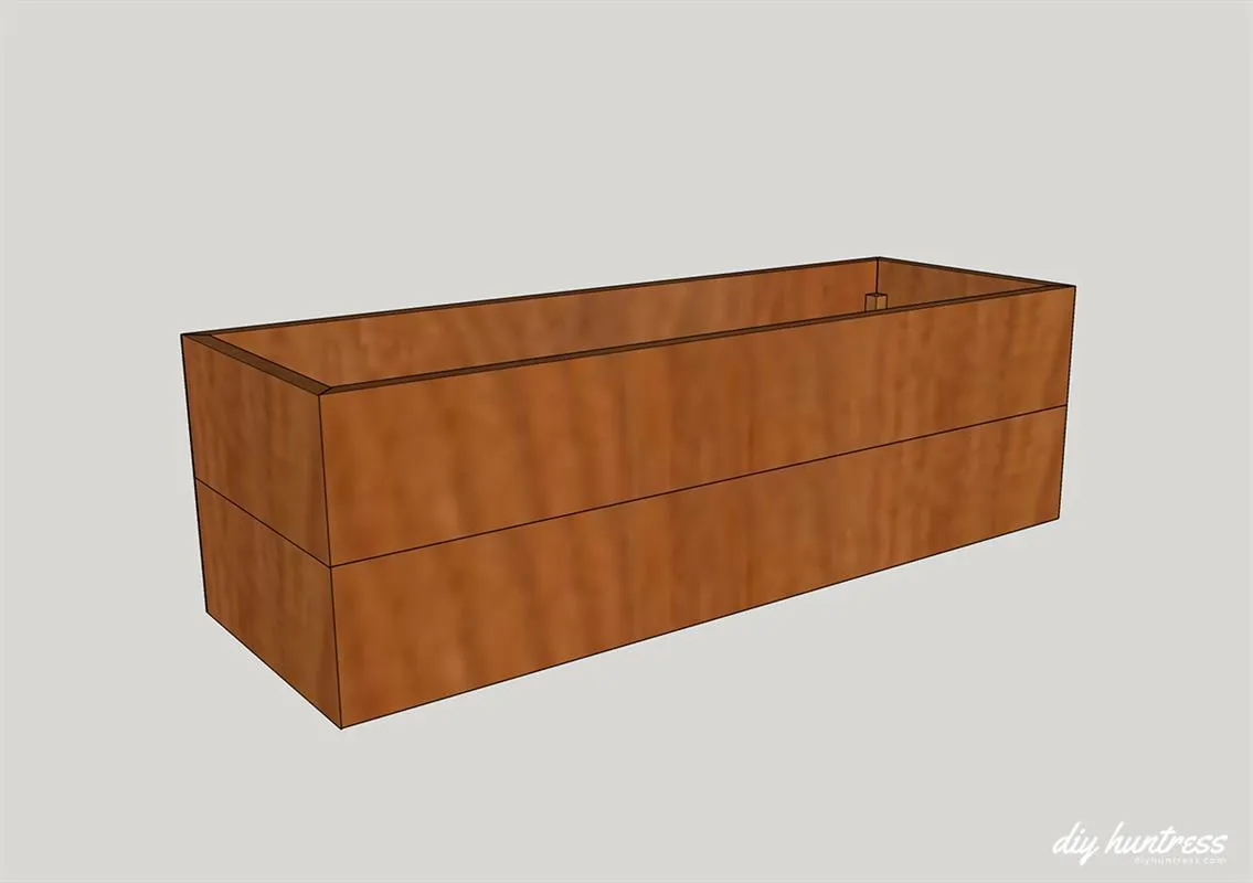 DIY Modern Cedar Planter — step photo 10