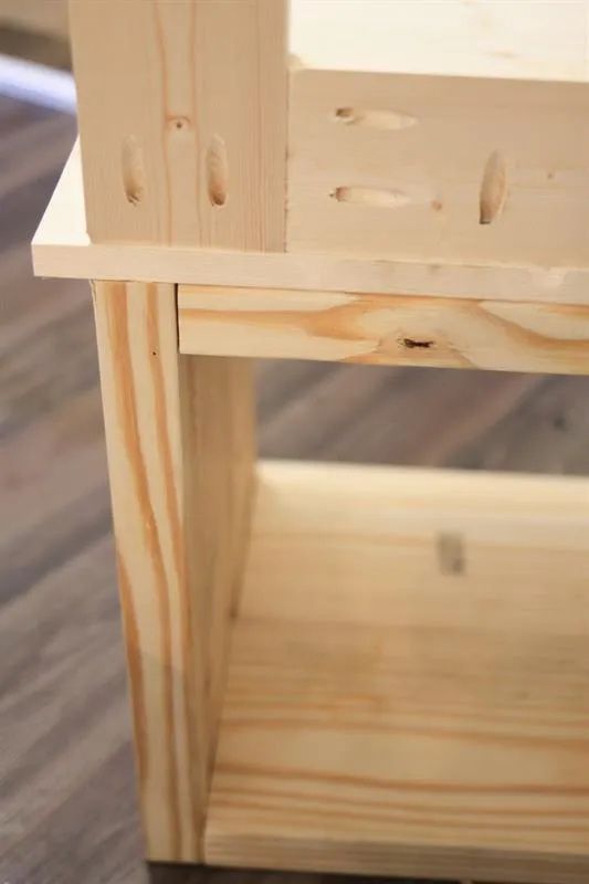 Entryway Hall Tree Bench — step photo 11