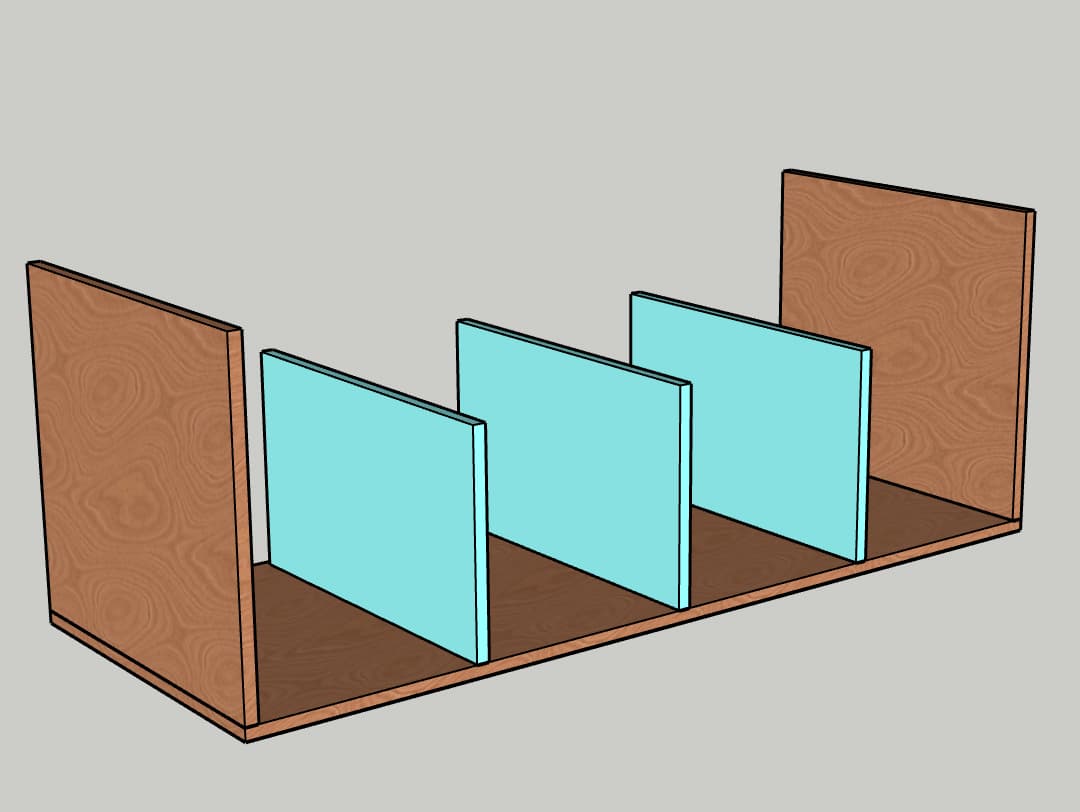 Cube Storage Console Table — step photo 6