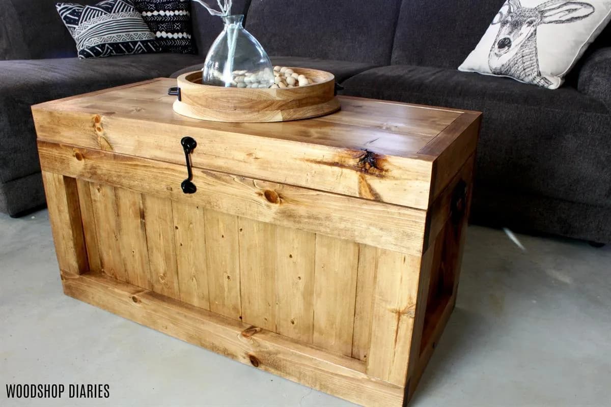 DIY Hope Chest {And Christmas Tree Box}