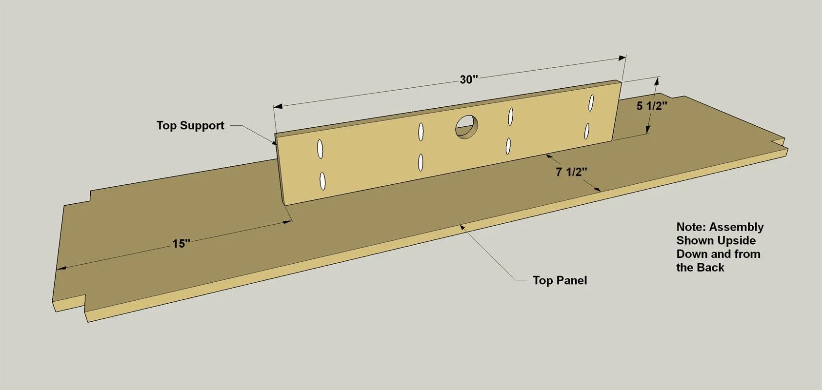 DIY TV Stand — step photo 10