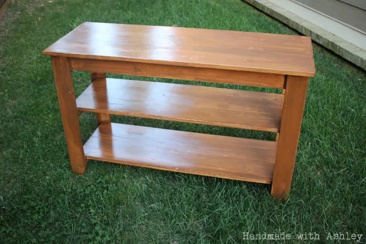 Easy Rustic Console — step photo 11