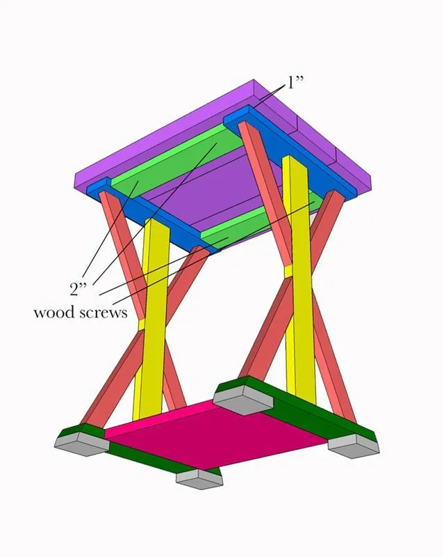 Farmhouse End Table — step photo 14