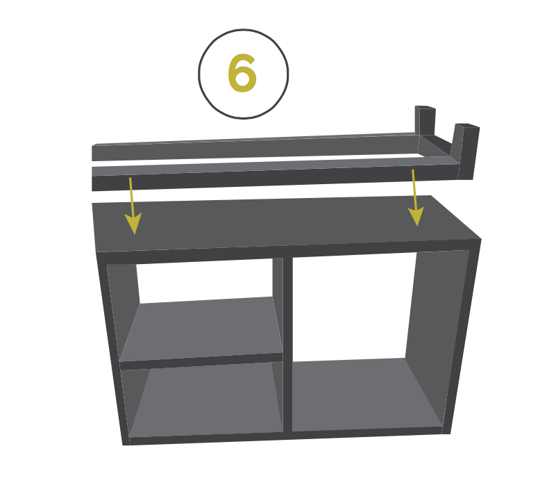 DIY Storage Bench (IKEA Nornas Look-alike) — step photo 7