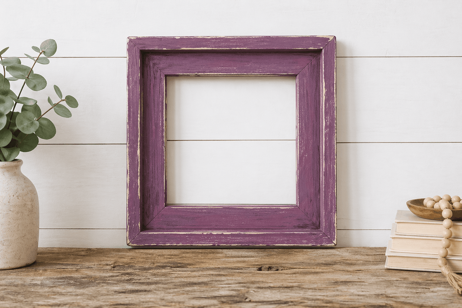 Layered mitered corner picture frame built from 1x2 boards