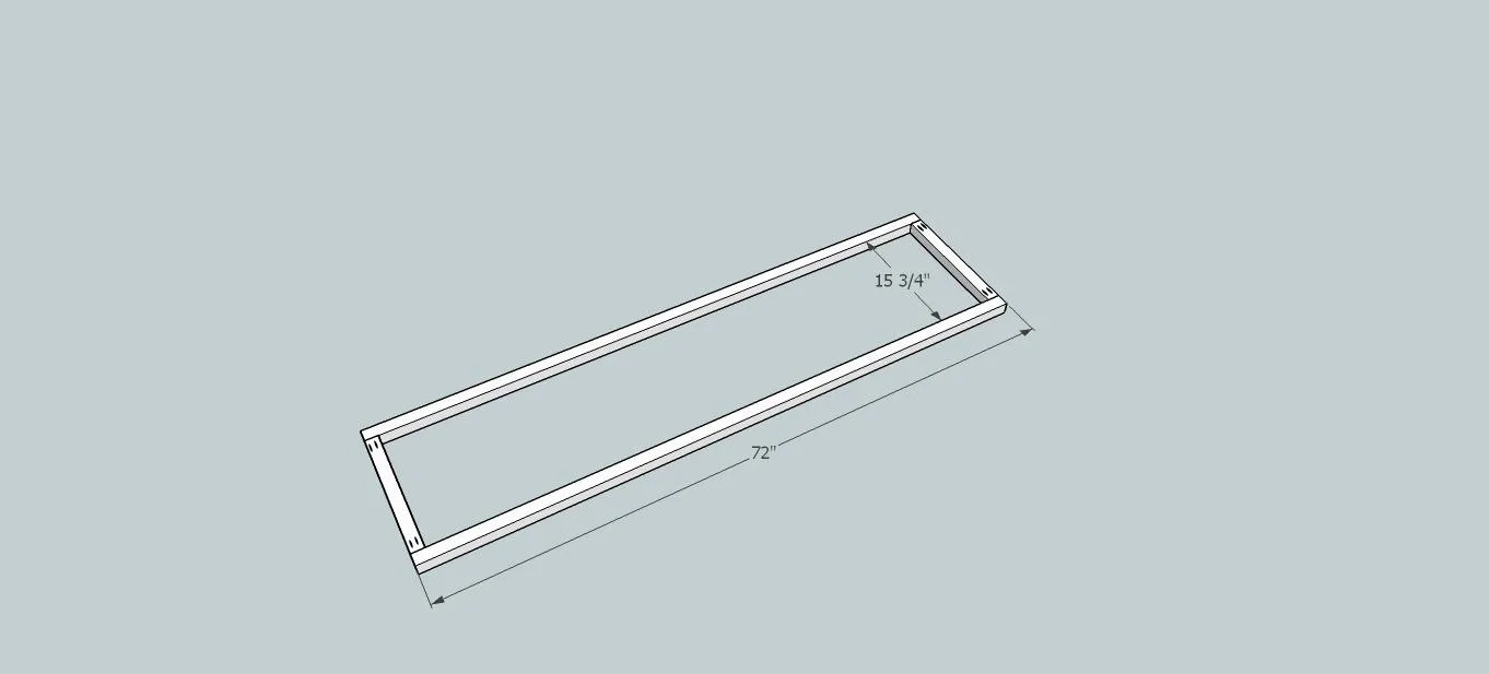 Herringbone Door Buffet — step photo 5