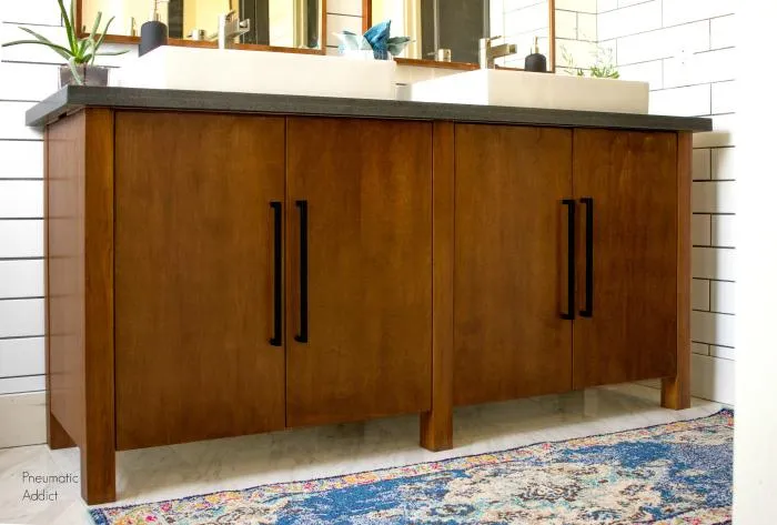 Modern Double Bathroom Vanity