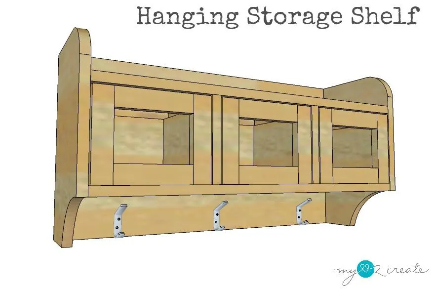 Hanging Storage Shelf — step photo 12