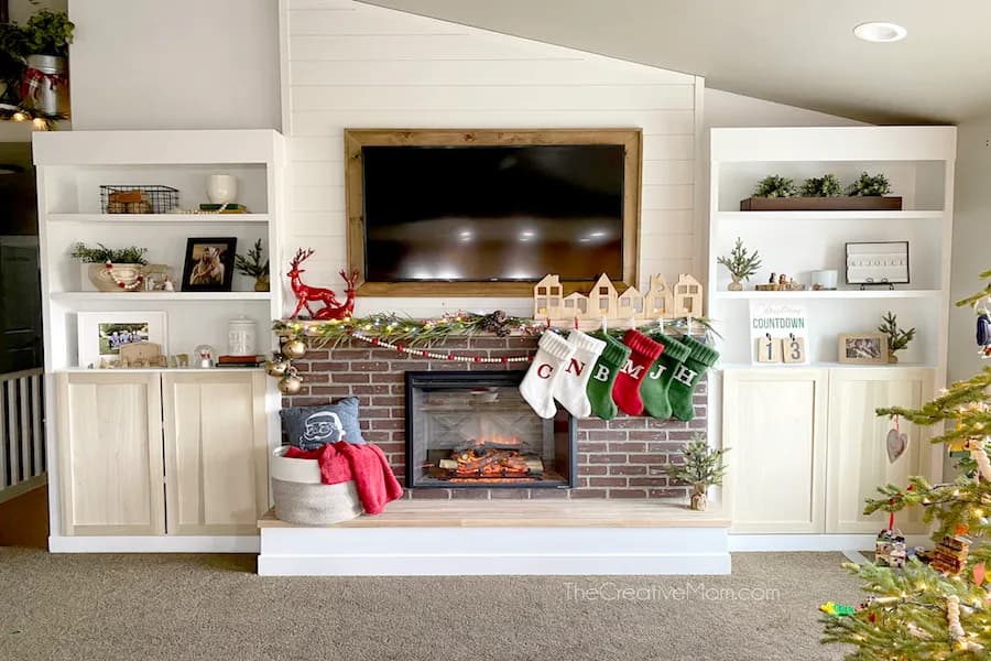 Christmas Village Stocking Hangers