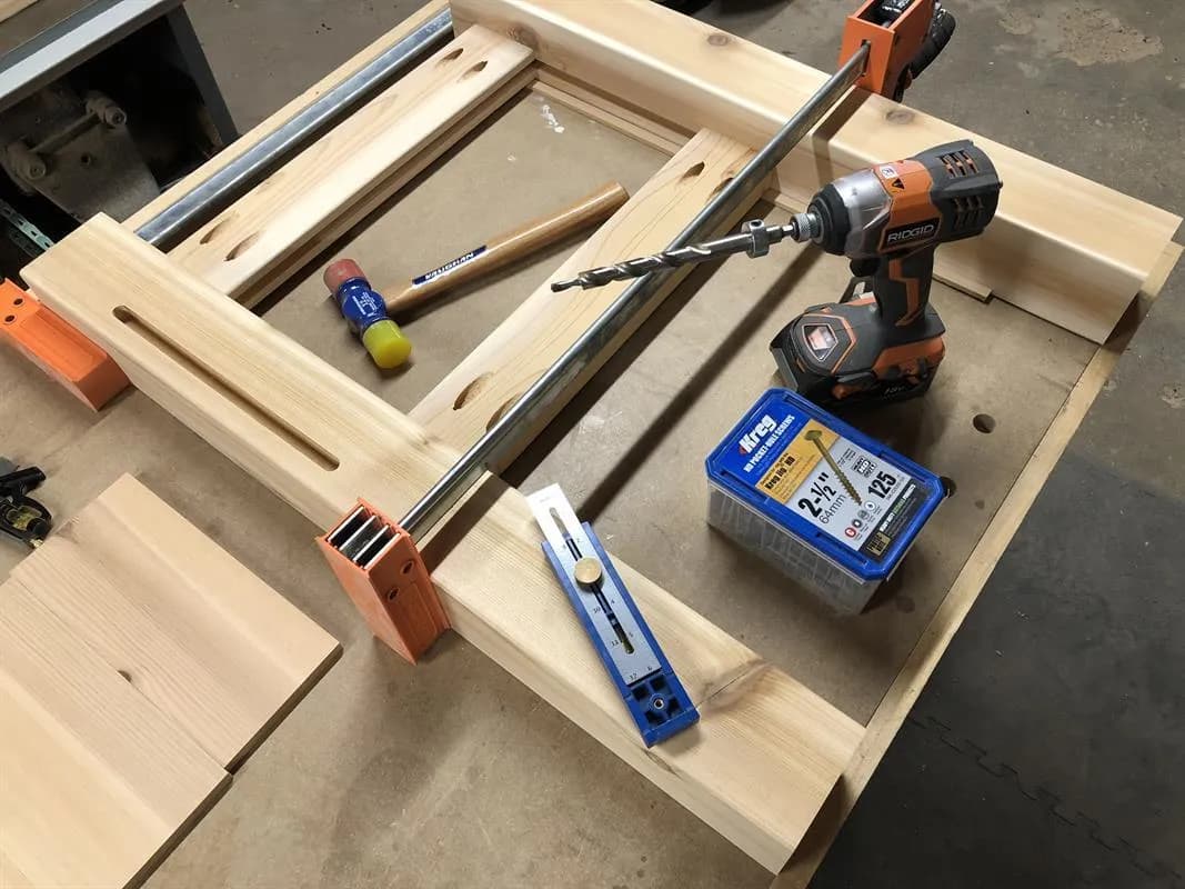 DIY Big Green Egg Table – Big Green Egg Table Project Plan — step photo 14