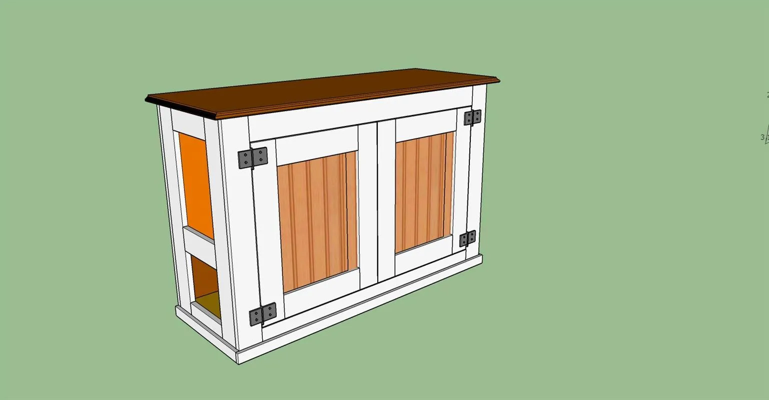 Cat Litter Box Cabinet — step photo 17