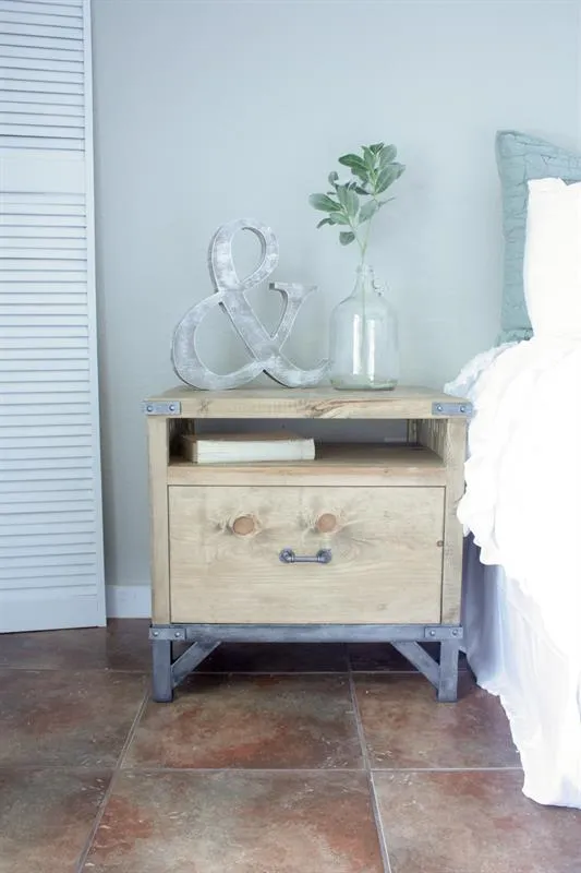 Industrial Nightstand