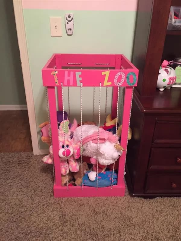 Stuffed Animal Storage Zoo