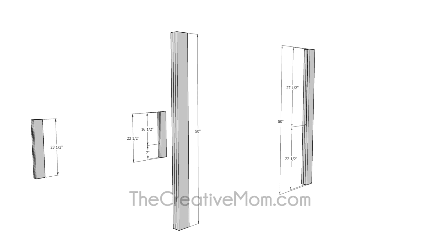 Queen Size Modern Farmhouse Bedframe — step photo 8