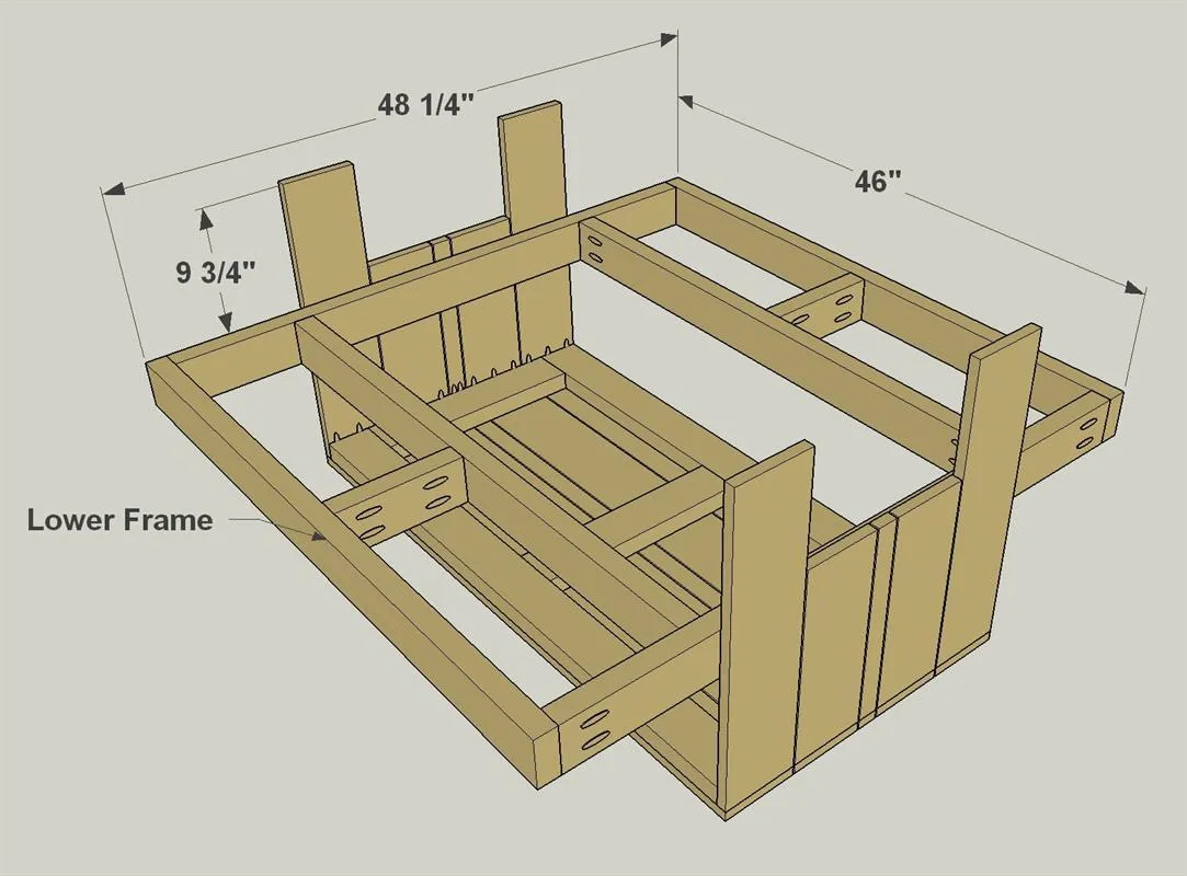 Cool Kids’ Picnic Table — step photo 14