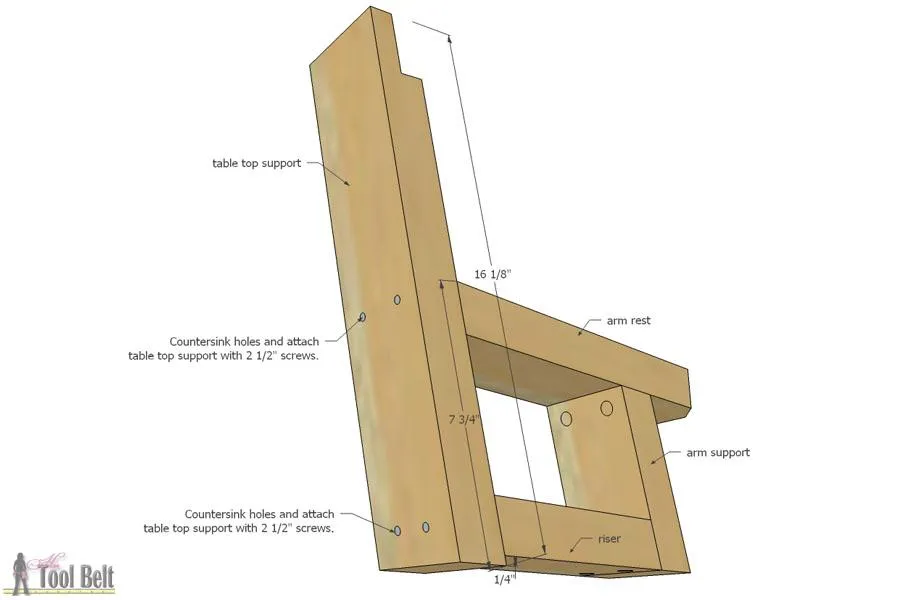 Convertible Picnic Table and Bench — step photo 10