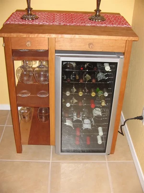 Contemporary Cherry Wine Bar