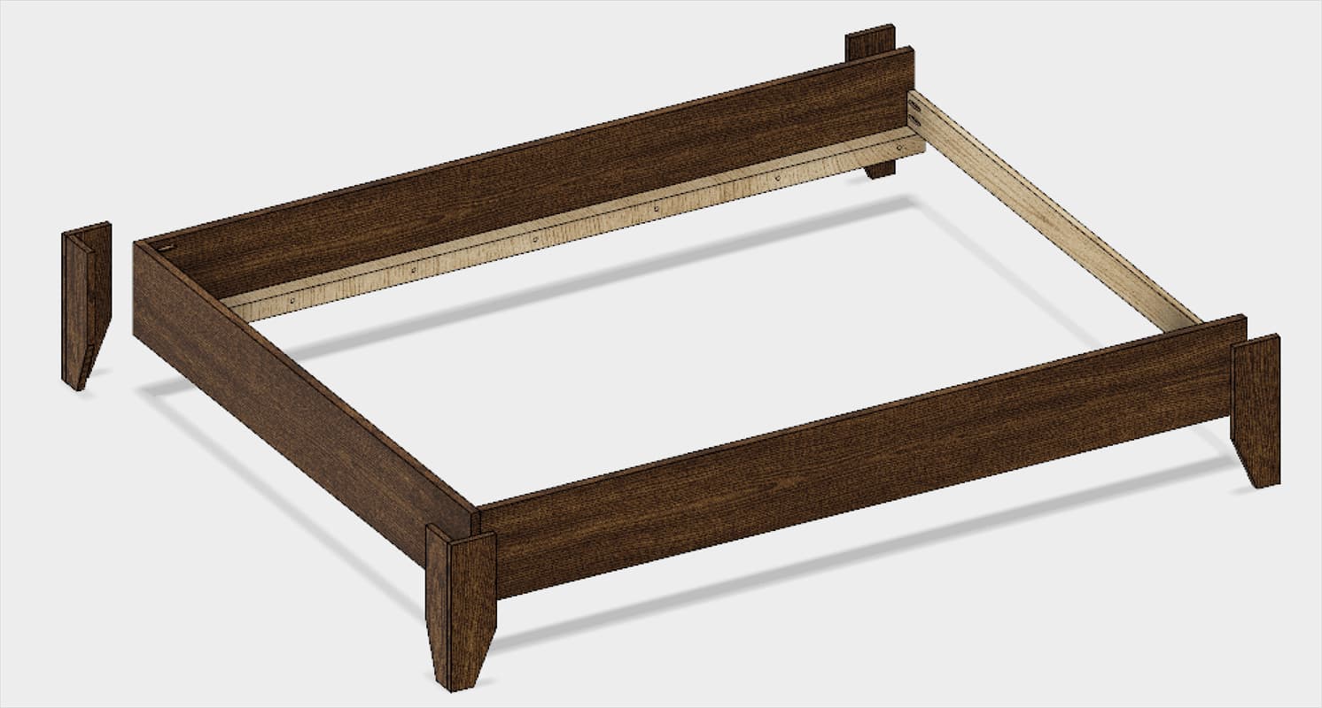 Queen-Size Plywood Bed — step photo 6
