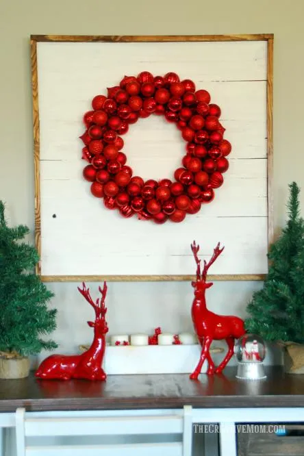 Shiplap Wreath Display Frame