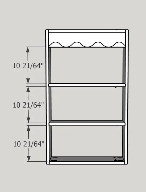 Floating Wall Shelves with Gallery Rails — step photo 6