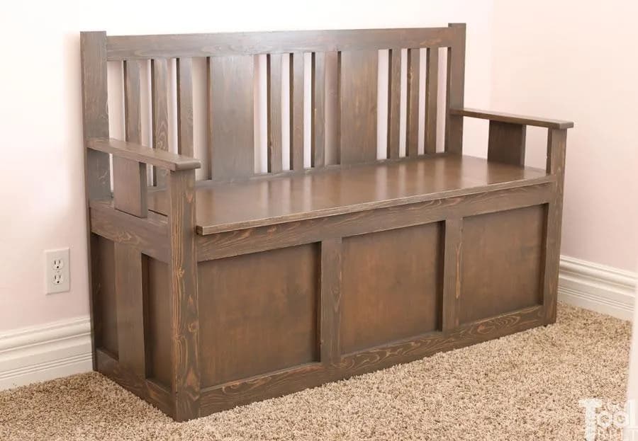 Craftsman Toy Box Bench