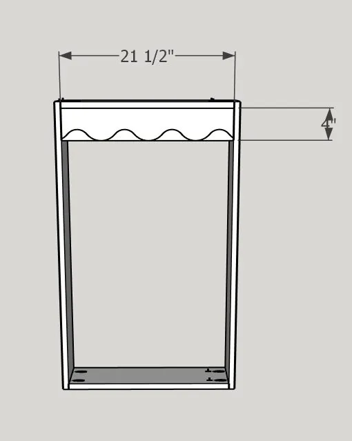 Floating Wall Shelves with Gallery Rails — step photo 5