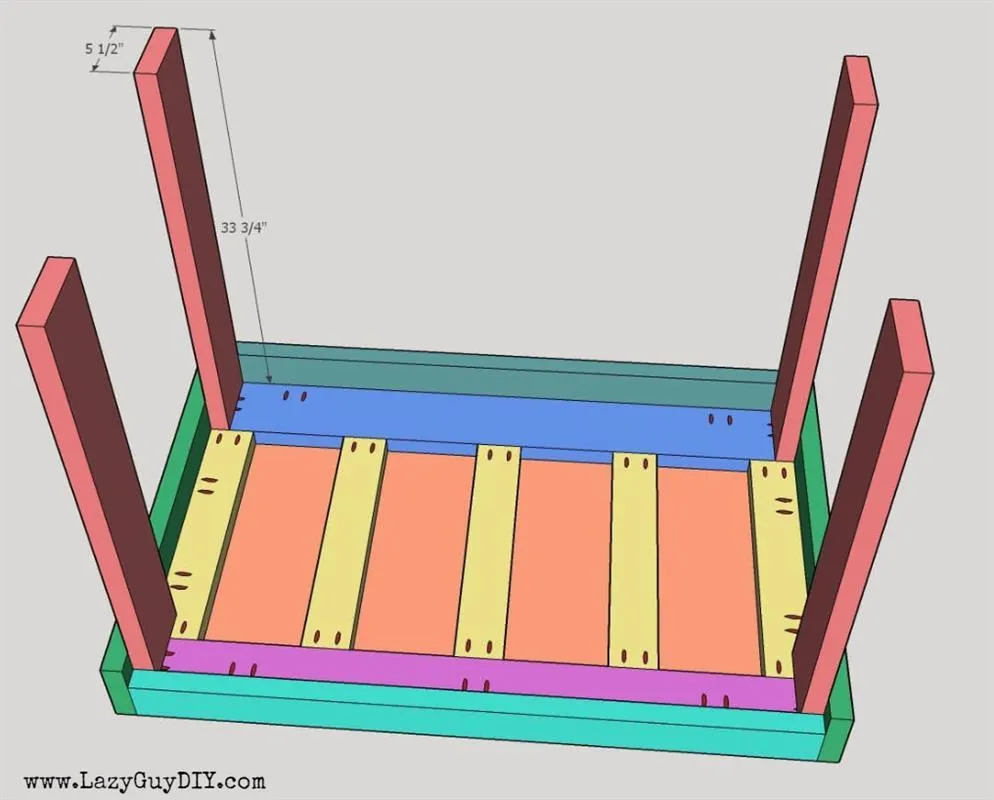 Kreg Clamp Workbench With Bench Dogs — step photo 9