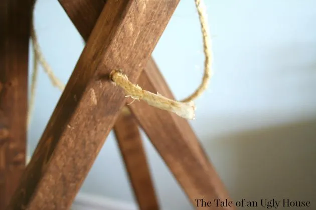 DIY No-Sew Teepee — step photo 4