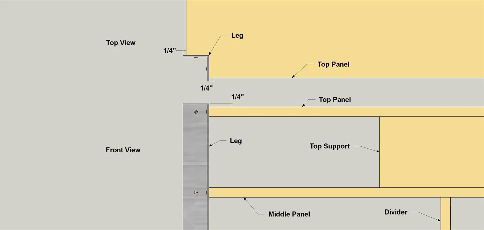 DIY TV Stand — step photo 14