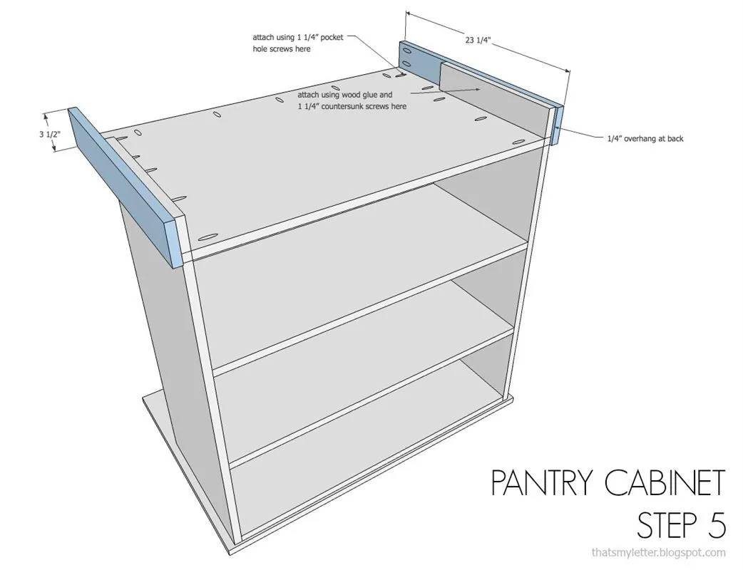 Kitchen Pantry Cabinet — step photo 11