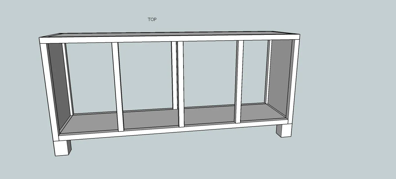 Herringbone Door Buffet — step photo 15