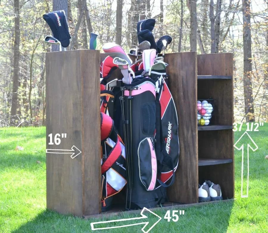 Golf Storage Unit — step photo 5
