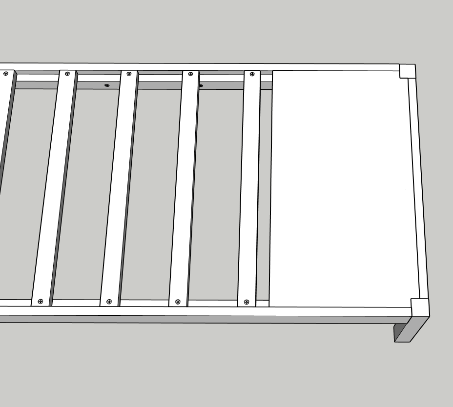 DIY Bench With Attached Side Table — step photo 14