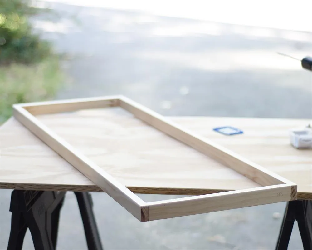 Grasscloth Console Table — step photo 5