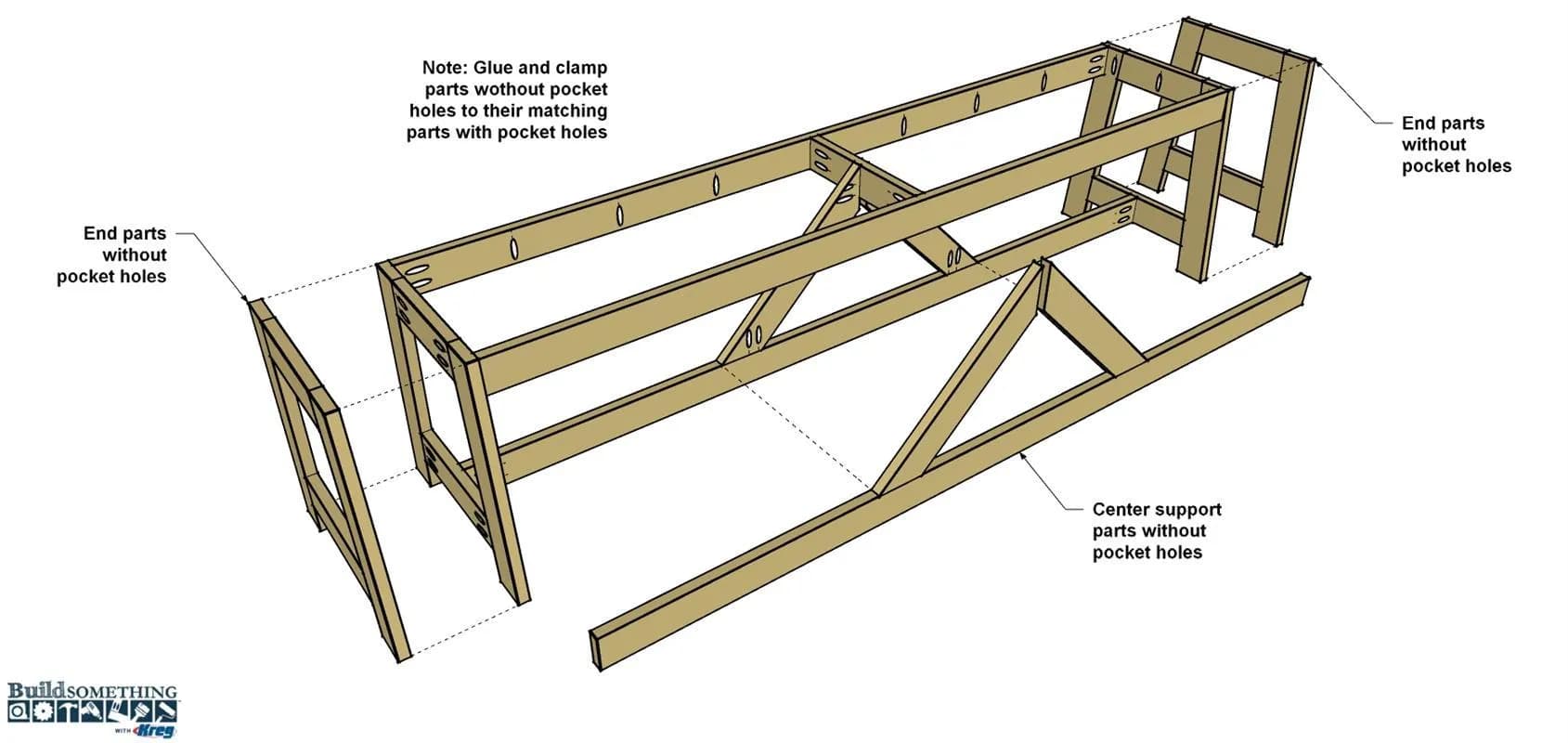 Farmhouse Bench — step photo 16