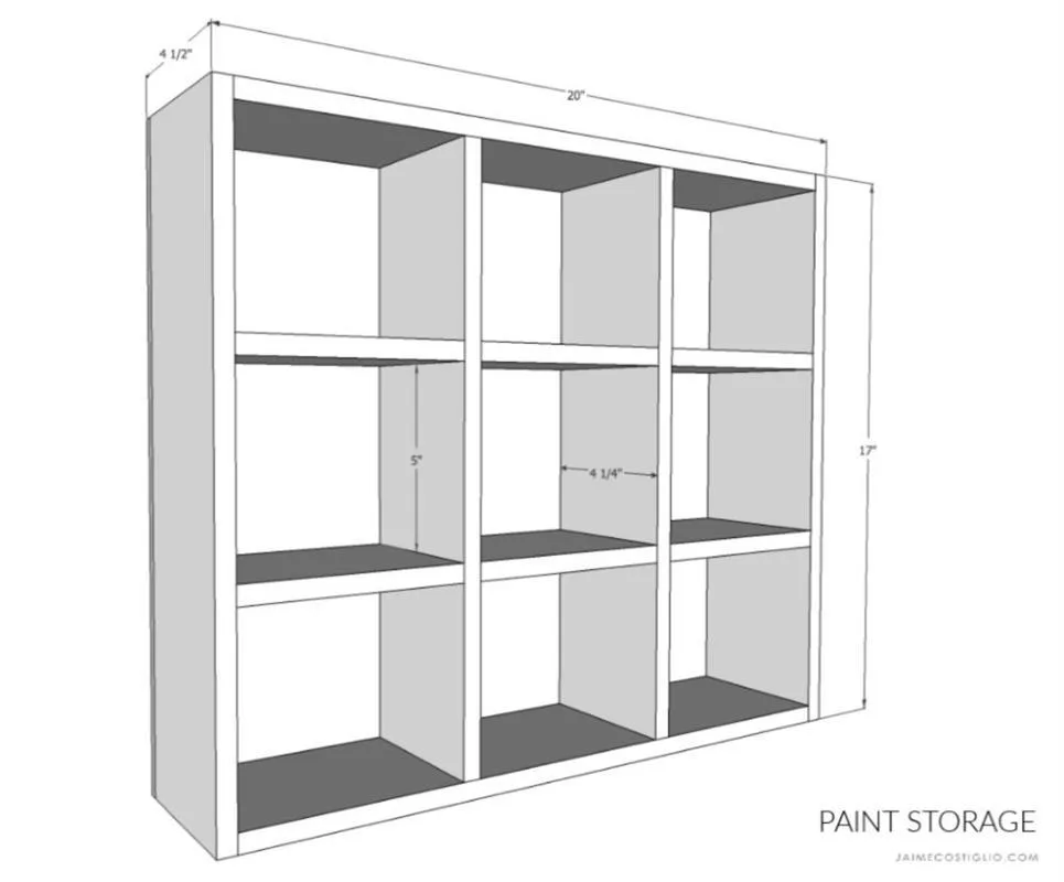 Craft Paint Storage — step photo 4