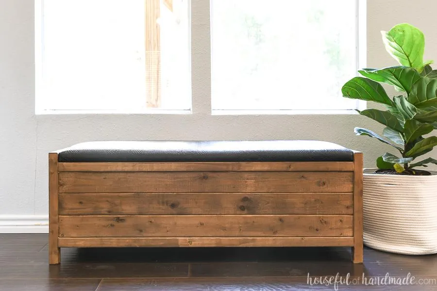 Upholstered Storage Bench
