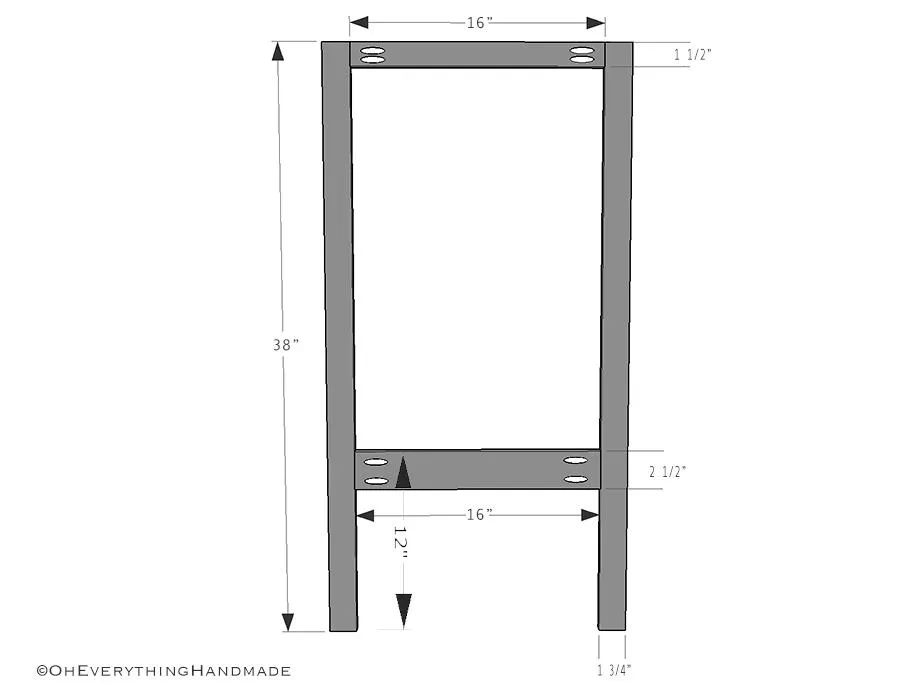 Coffee Bar or Kitchen Island Shelf — step photo 10