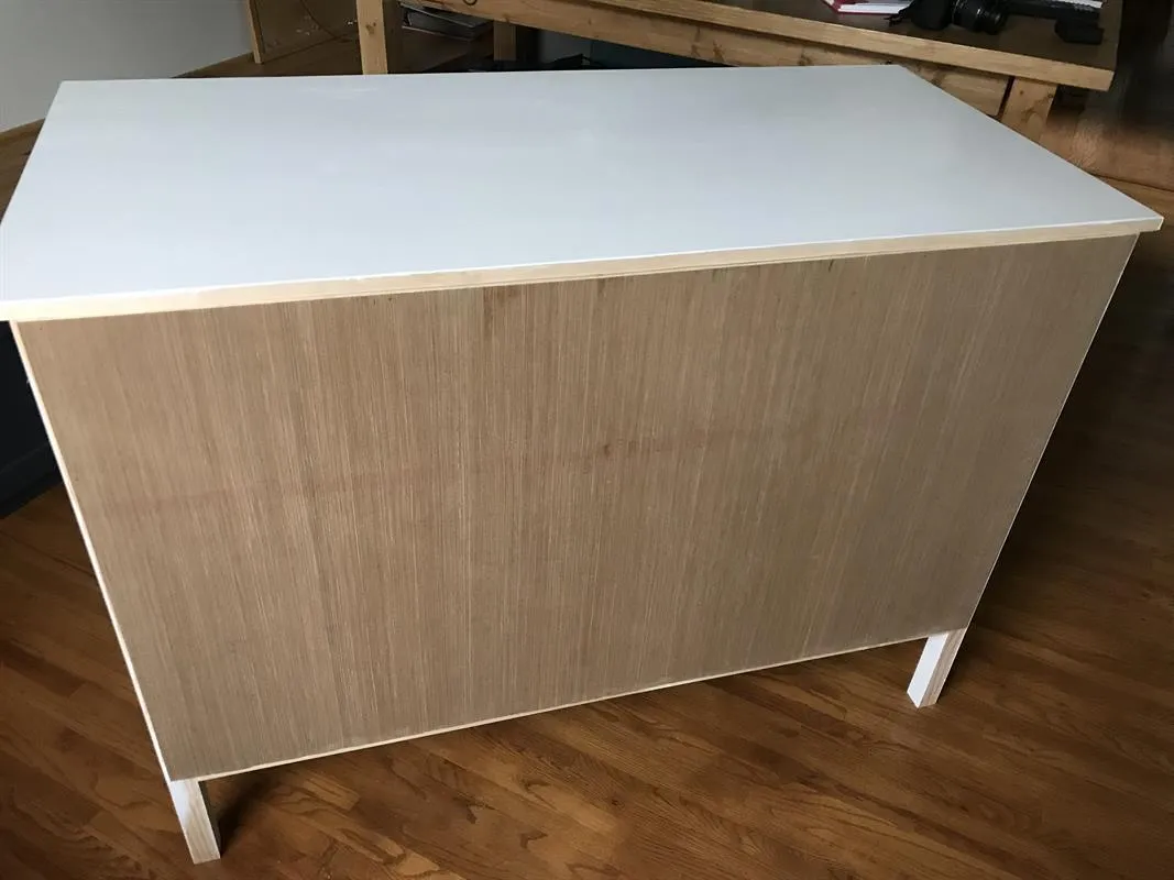 DIY Changing Table Dresser — step photo 17