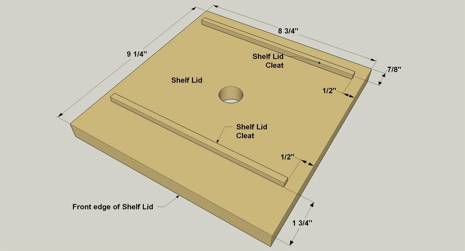 Floating Shelf with Hidden Storage — step photo 14
