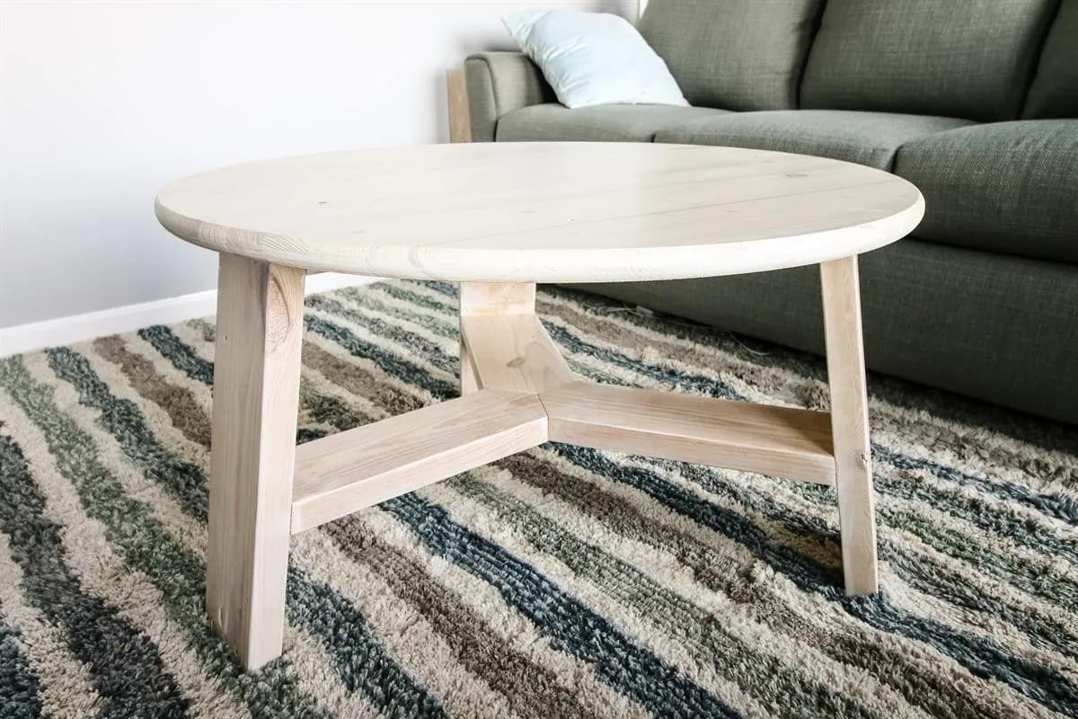 Geometric Round Coffee Table — step photo 14