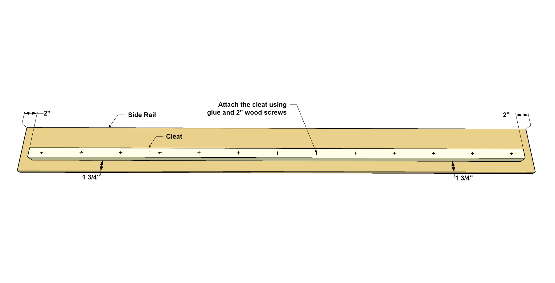 Classic Craftsman-Style Queen Bed — step photo 13
