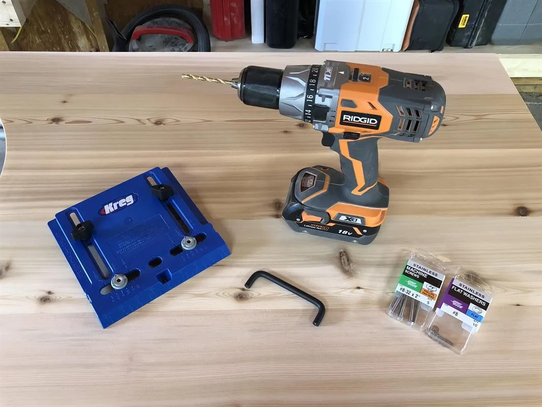 DIY Big Green Egg Table – Big Green Egg Table Project Plan — step photo 33