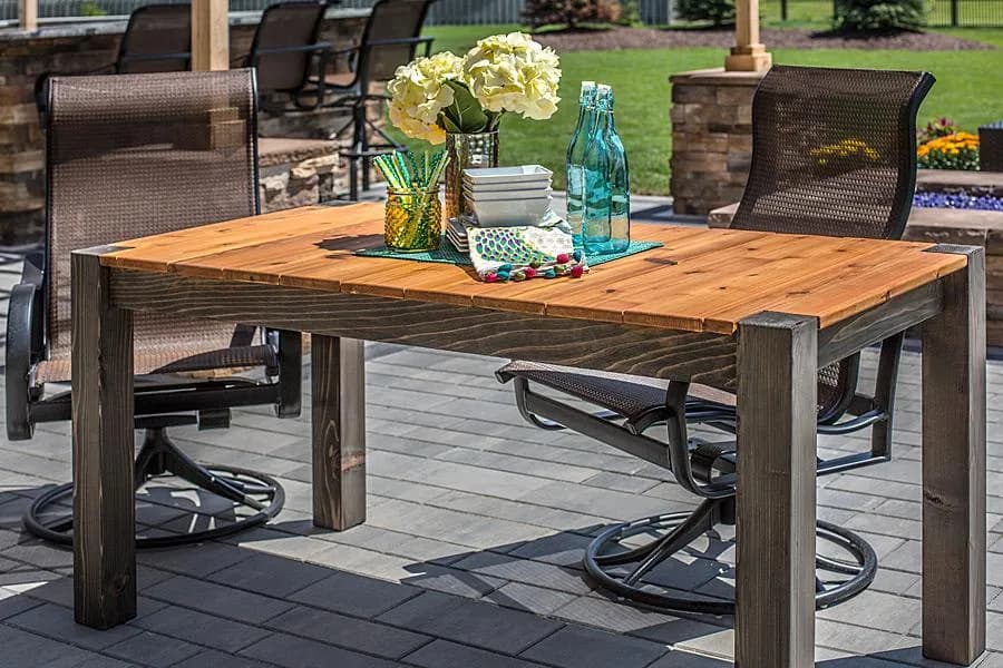 Cedar Patio Table