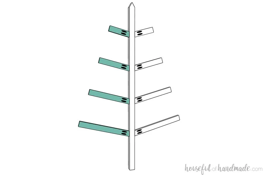 Christmas Card Tree — step photo 7
