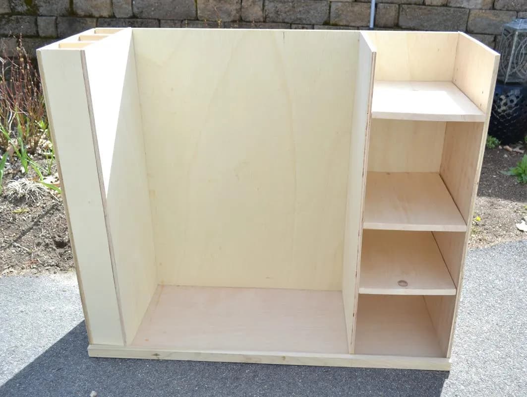 Golf Storage Unit — step photo 16