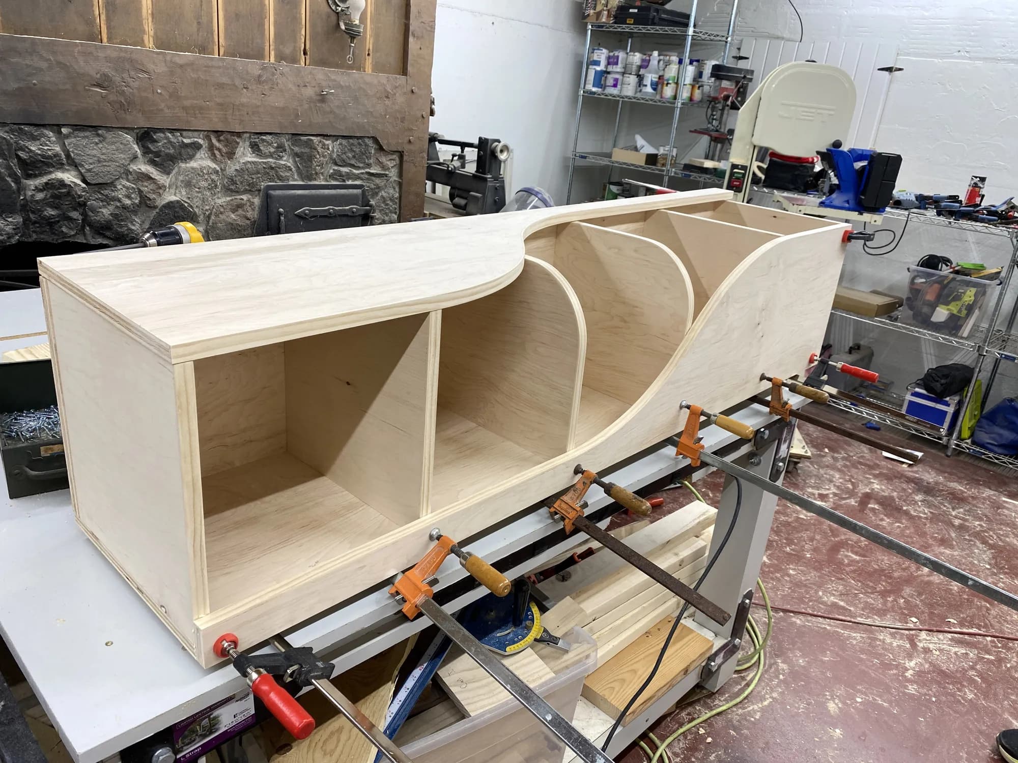 Curvy Corner Shelf — step photo 15