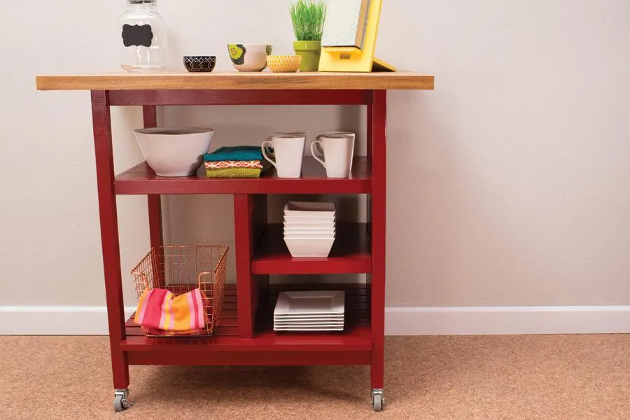 Rolling Kitchen Cart
