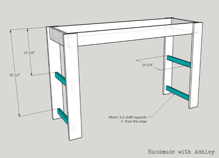Easy Rustic Console — step photo 7